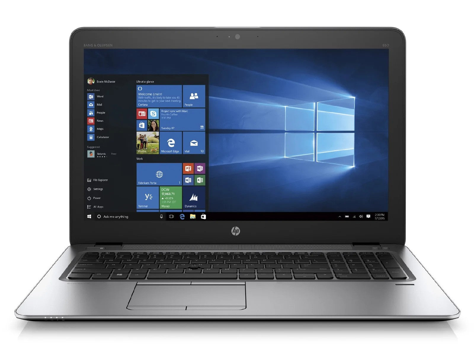 EliteBook 850 G3 15" 8Go/ 256Go SSD/ i5 Reconditionné en France